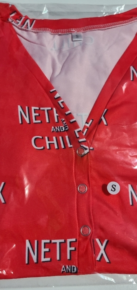 Netflix & Chill Onesie - Picture 2 of 2